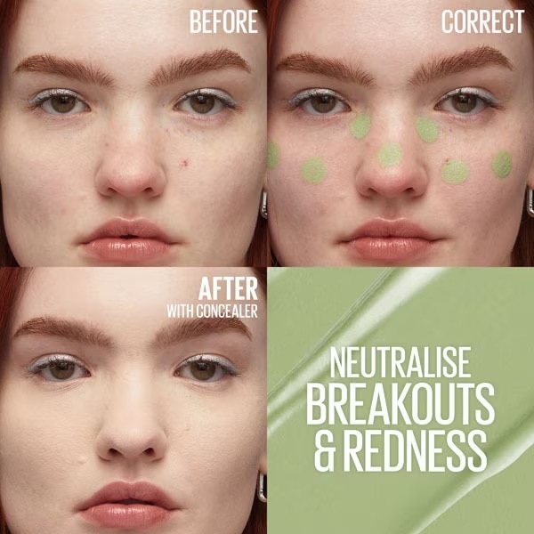 Maybelline Eraser Eye Concealer- Green