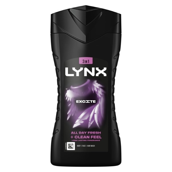 Lynx Excite Shower Gel 225ml