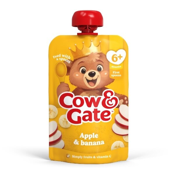 CG POUCH APPLE BANANA 100G