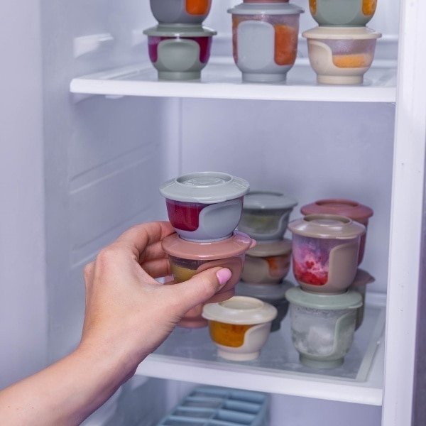 Vital Baby Wean Pots Natural 120ml 4 Pack