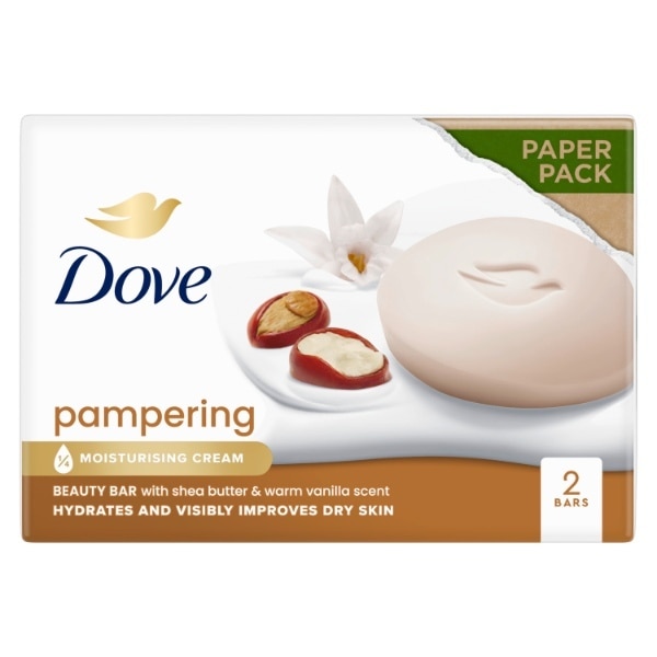 Dove Bar Shea Butter 2 X 90g