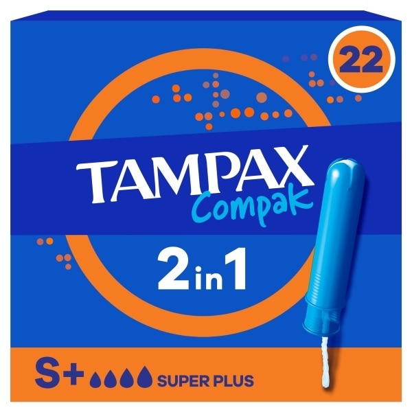 Tampax Compak Super Plus X22