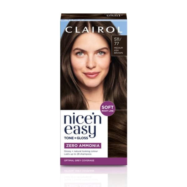Nicen Easy No Ammonia Medium Ash Brown