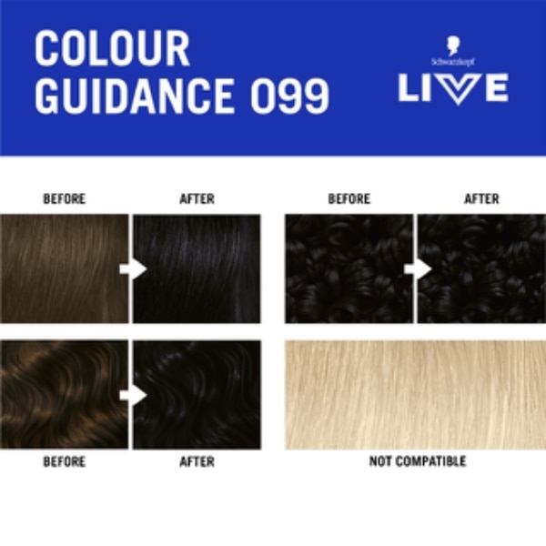 Live Intense Colour 099 Deep Black