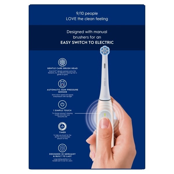 Oral B Io2 Black & Pink Toothbrush Duo