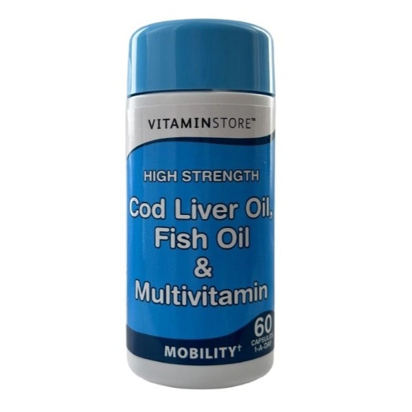 Vitamin Store Cod Liver Oil & Multivitamin Capsules