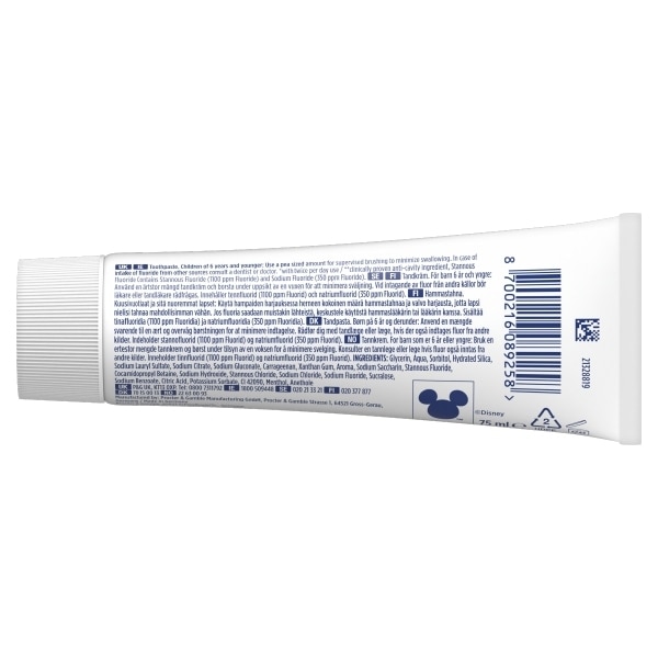 Oral B Pro Junior Toothpaste 6-12 75ml