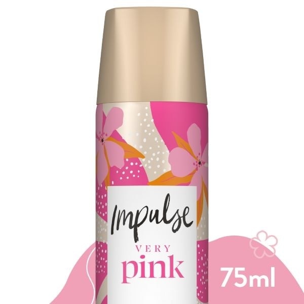 Impulse Body Spray Very Pink 75ml