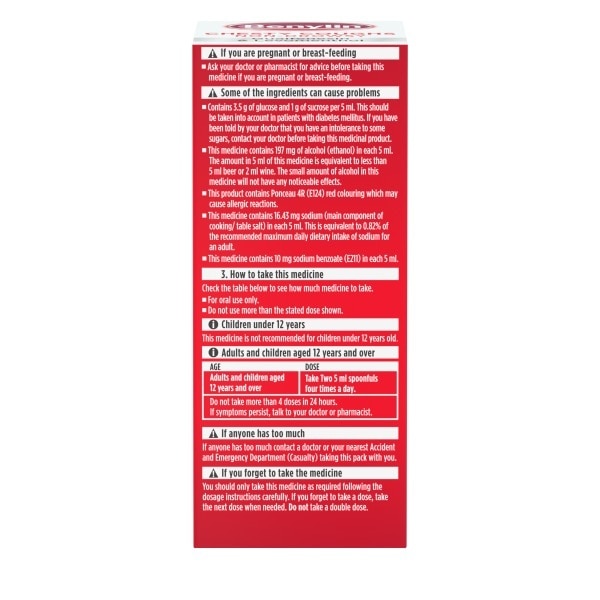 Benylin Chesty Non-Drowsy 125ml