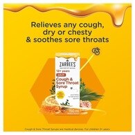 Zarbees Cough Sore Throat Syrup 150ml