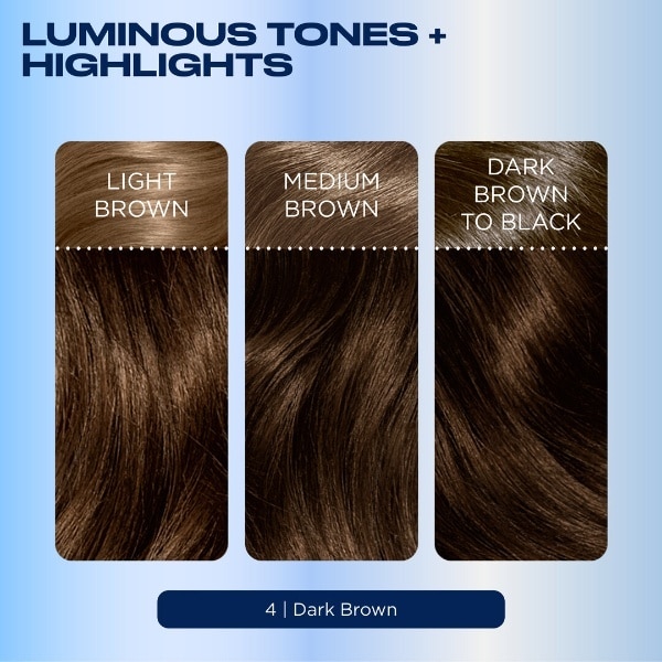 Clairol Nice'n Easy Hair Dye 4 Dark Brown