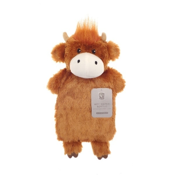 Hot Water Bottle Novelty Highland Cow