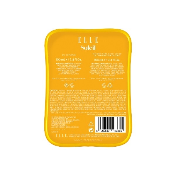 Elle Soleil 100ml EDP Giftset