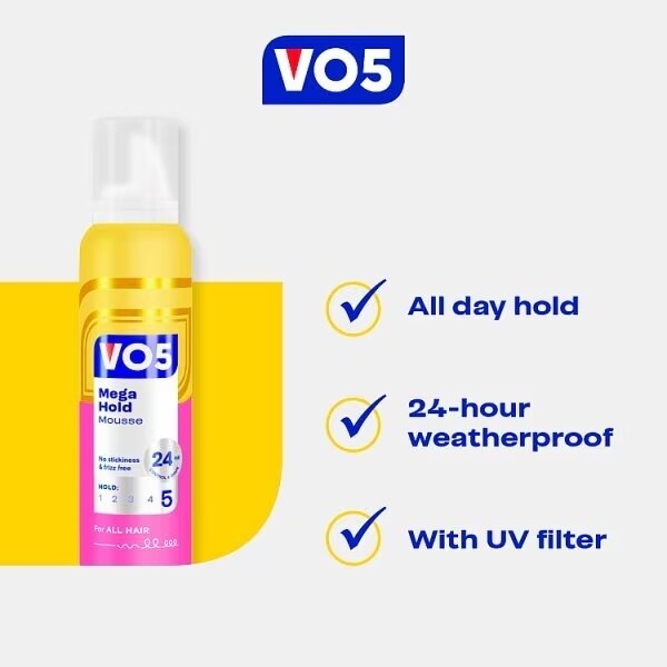 Vo5 Mousse Mega 200ml
