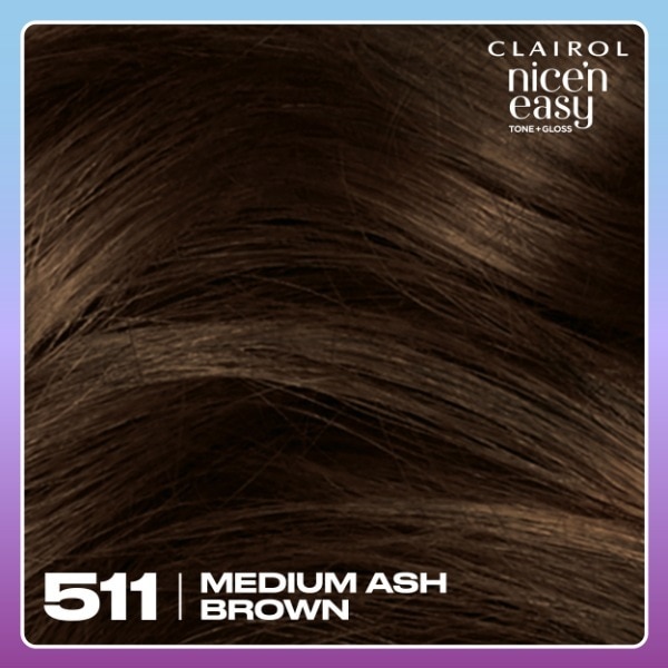 Nicen Easy No Ammonia Medium Ash Brown