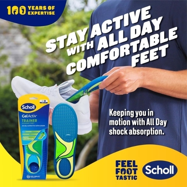 Scholl Gel Active Sport Insole Large