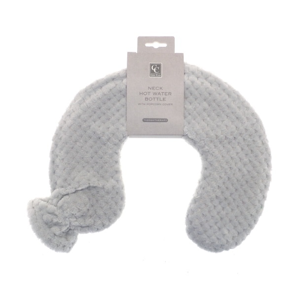Neck Hot Water Bottle Light Grey
