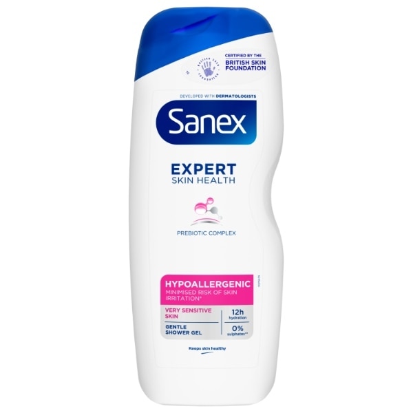 Sanex Expert Skin Health Hypoallergenic Showergel 570ml