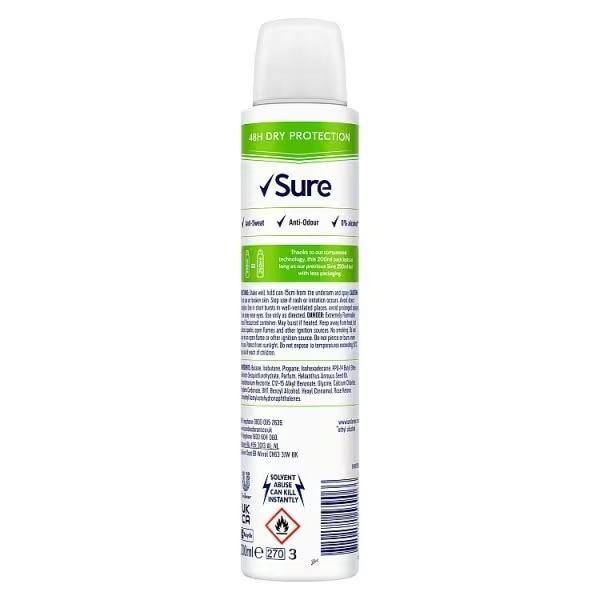 Sure Pear Jasmine Anti Perspirant 200ml