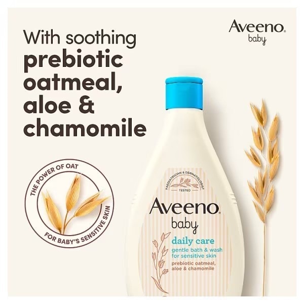 Aveeno Baby Daily Care Gentle Bath Wash 400ml
