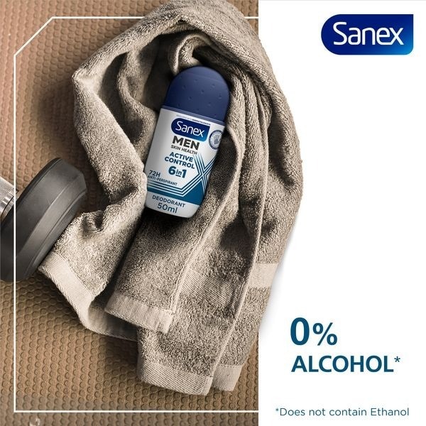 Sanex Roll On Men Active 72Hr 50ml