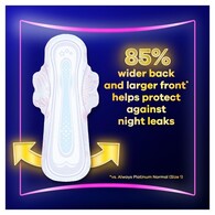 Always Plat Secure Night Extra (Szie 5) Sanitary Towels 16 Pads