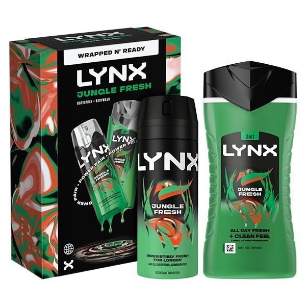 Lynx Duo Jungle Fresh Gift Set