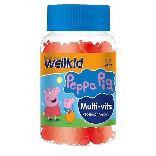 Vitabotics WellKid Peppa Pig Multivitamins 30s