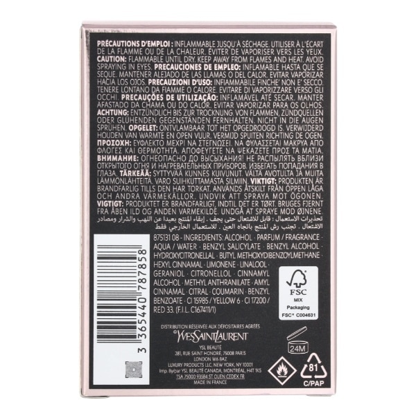 YVES SAINT LAURENT BLACK OPIUM 30ML EDP