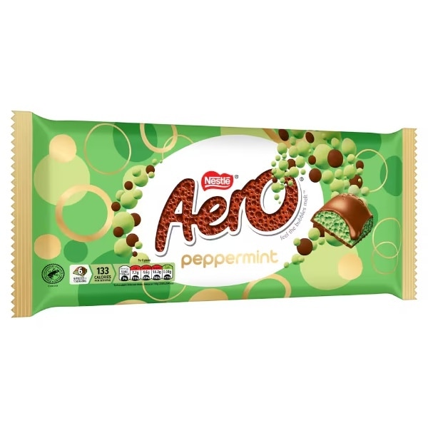 Aero Peppermint Block 295g
