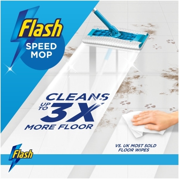 Flash Hinch's Woodland Wander Floor Cleaning Wipes 24 Cloths