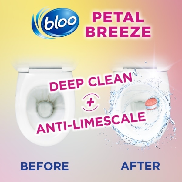 Bloo Petal Breeze Fizz Tabs 8X22.5G