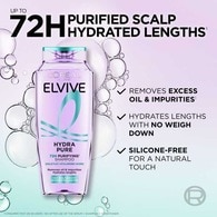 Elvive Hydra Pure 72H Pure Shampoo 700ml