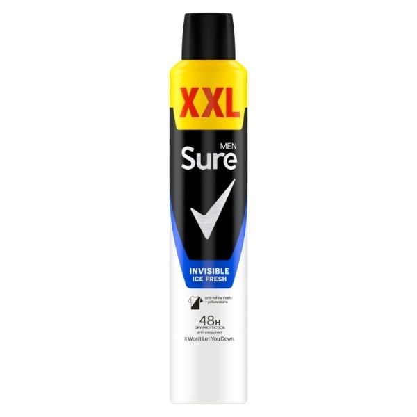 Sure For Men Invisible Ice Fresh 300ml