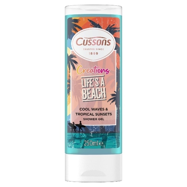 Cussons Creations Body Wash 250Ml Life's A Beach
