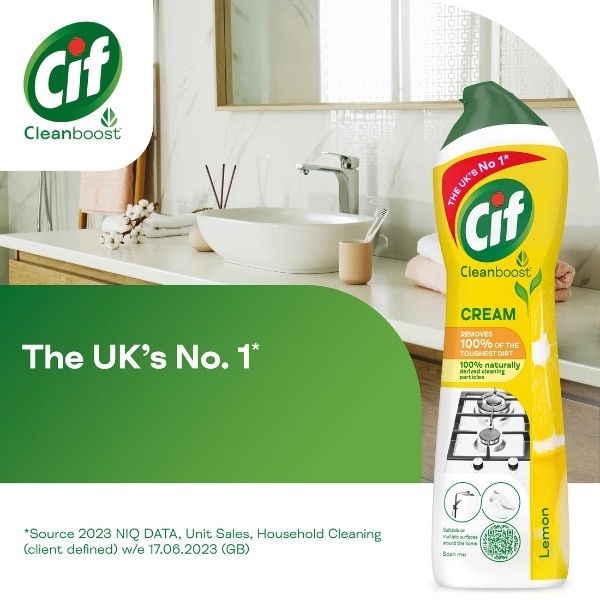Cif Cream Lemon 500ml