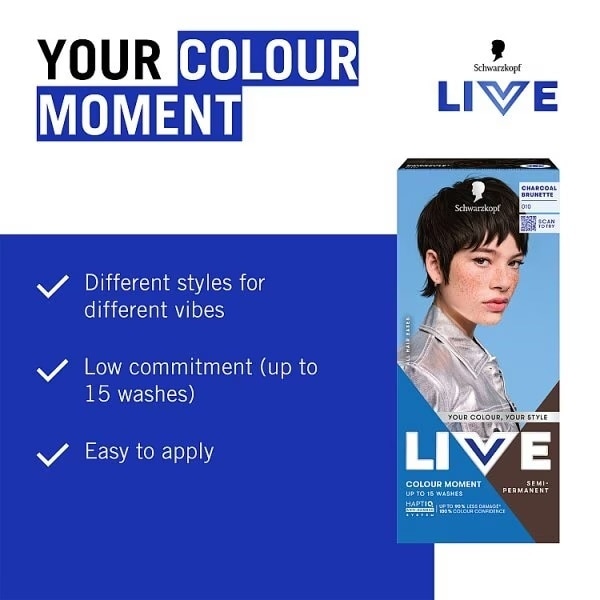 LIVE COLOUR MOMENT 010 CHARCOAL BRUNETTE