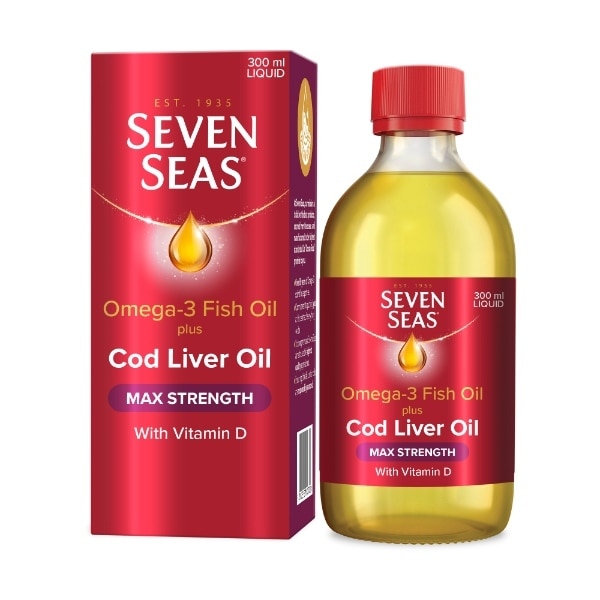 Seven Seas Maximum Strength Cod Liver Oil 300ml