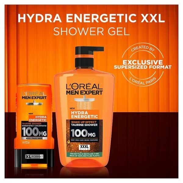 L'Oreal Men Expert Shower Hydra Energy 1L