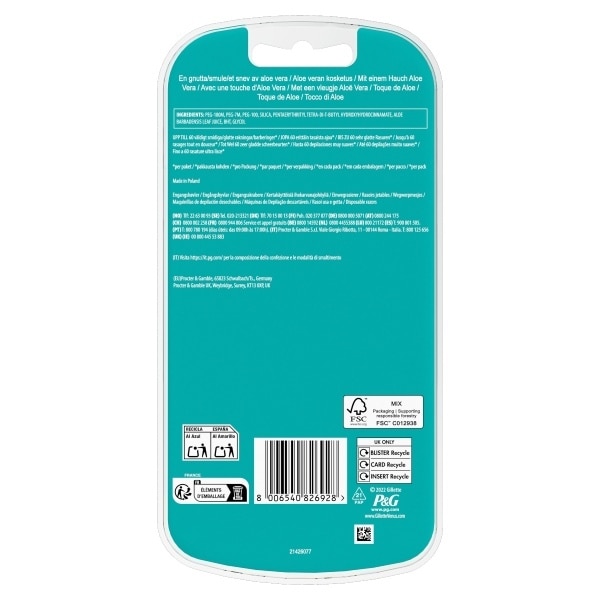 Venus3 Sensitive Disposable Razors X6