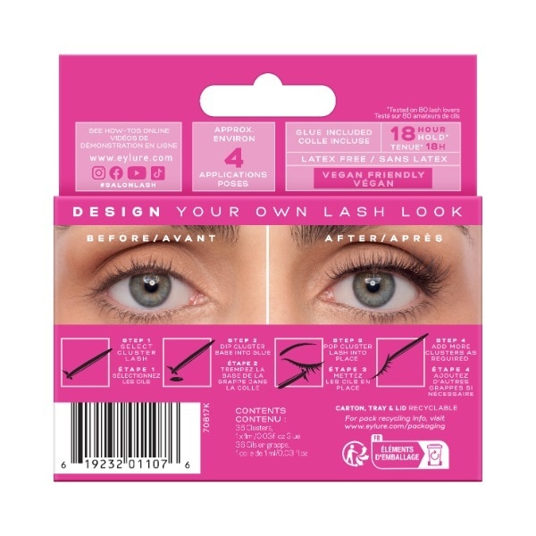 Eylure Salon Lash- Wispy Clusters