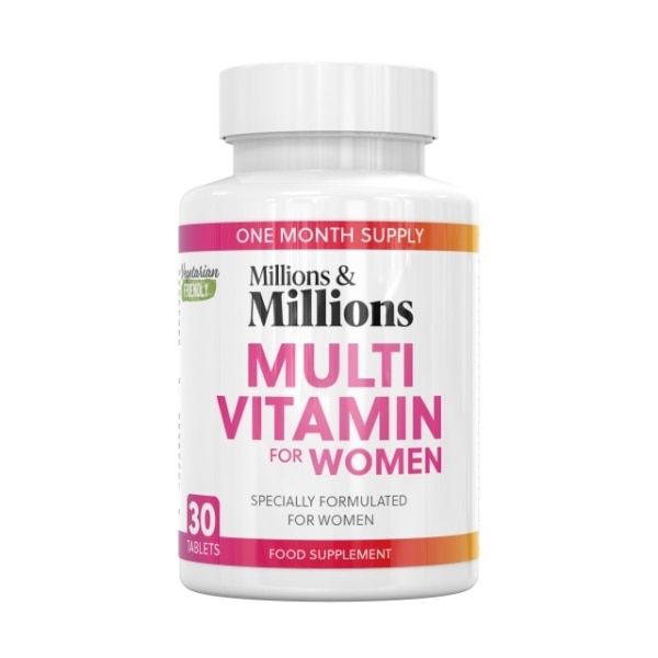 Millions & Millions - Womens Multi Vitamin & Minerals 30 Tablets