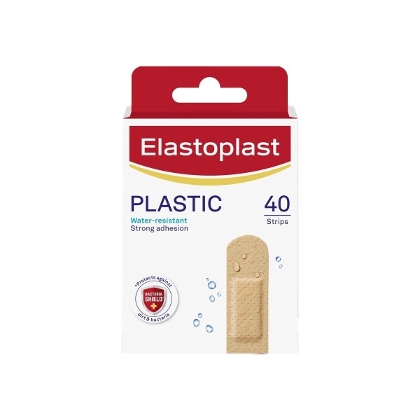 Elastoplast Water Resistant 40 Pack