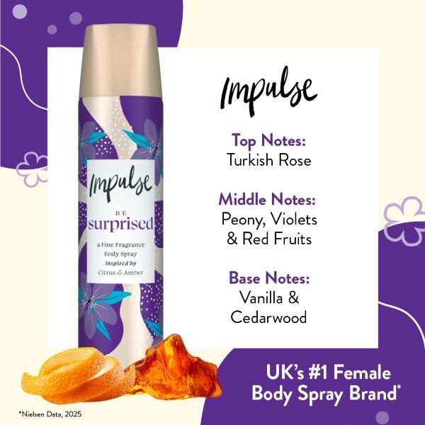 Impulse Bodyspray Be Surprised 75ML