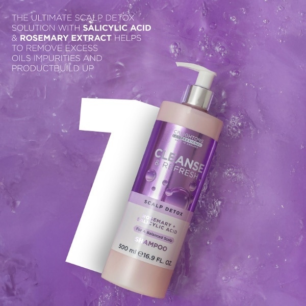 Creightons Pro Cleanse Refresh Shampoo 500ml