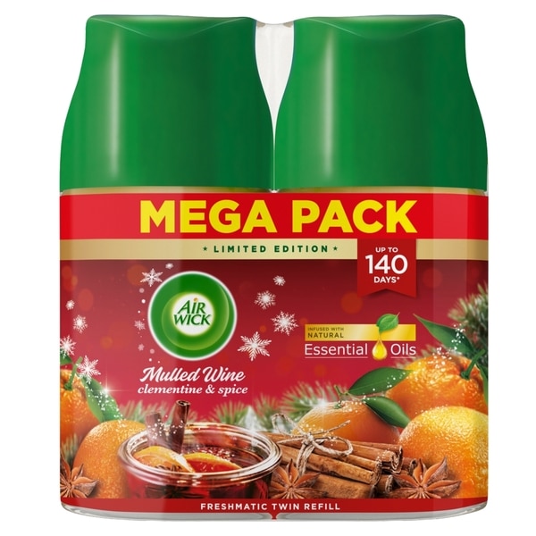 Airwick Freshmatic Twin Refill Mulled Wine
