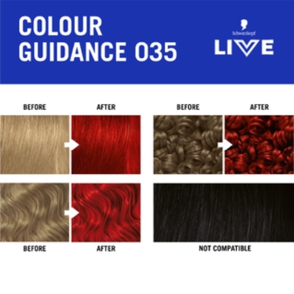 Live Intense Colour 035 Real Red