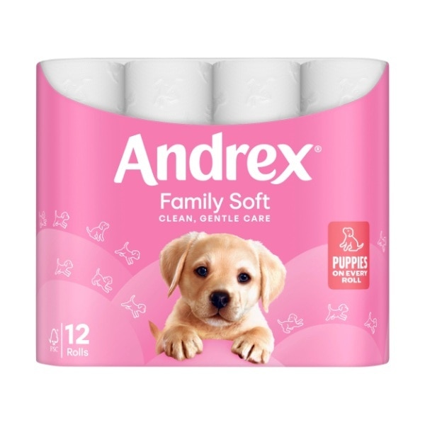Andrex Family Soft 12 Roll