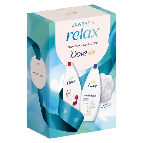 Dove Relax Body Wash Collection Gift Set