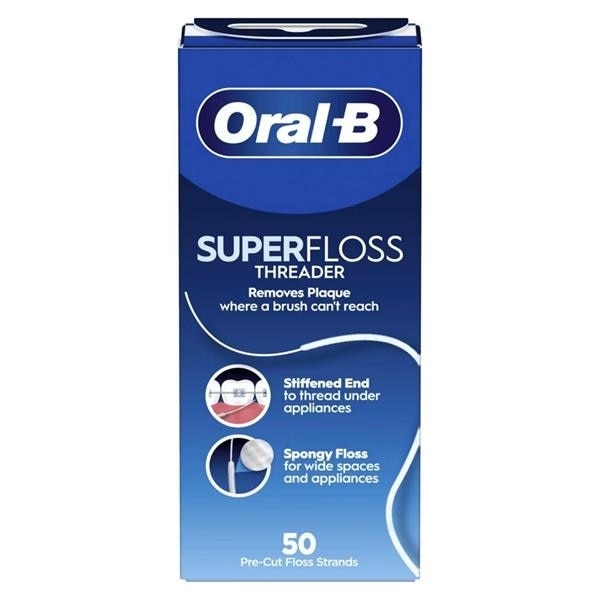 Oral-B Super Floss Threader 50m